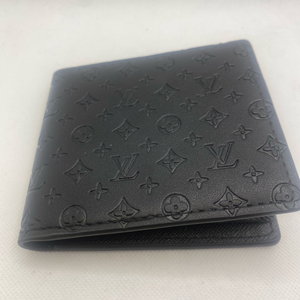 Used Louis Vuitton Black Key Card Holder Monogram